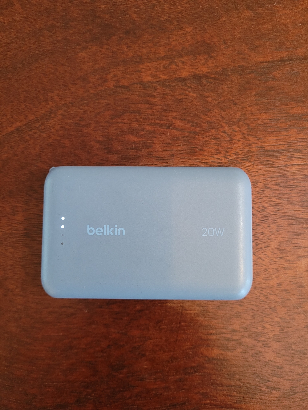 Blue - Belkin BoostCharge Power Bank 10K with Integrated Cable